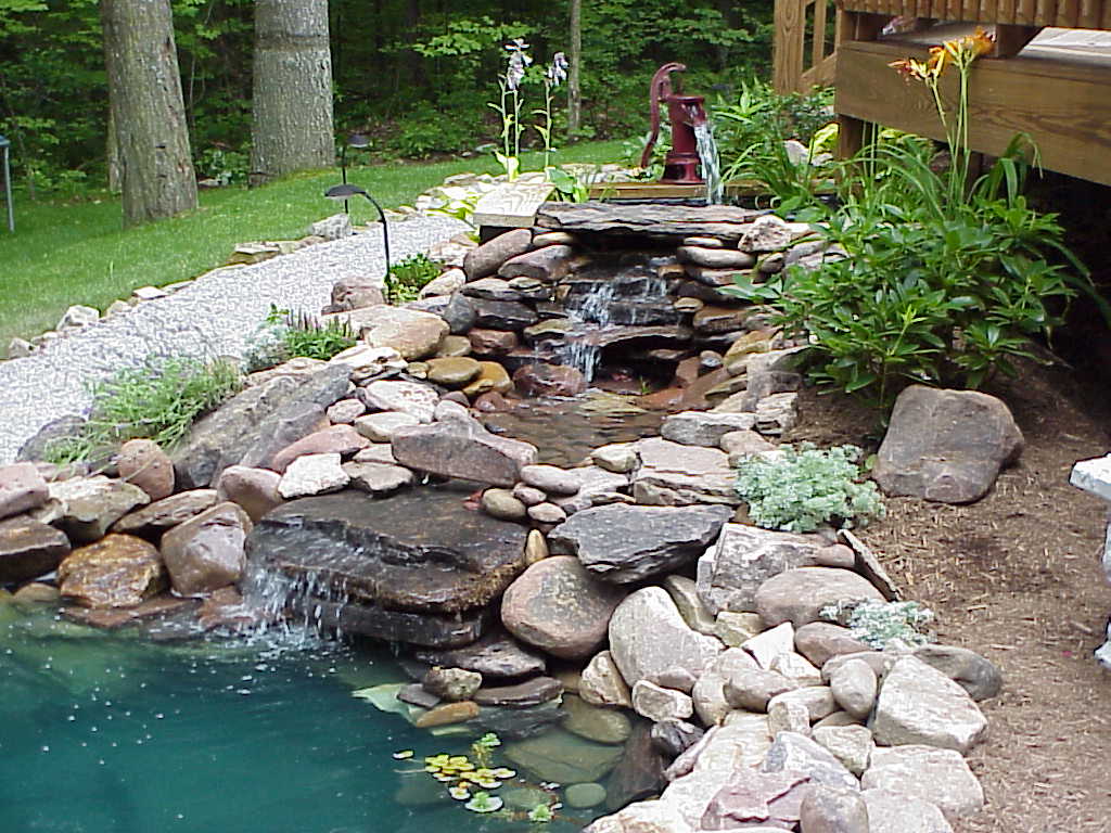 Garden Ponds and Waterfalls Ideas